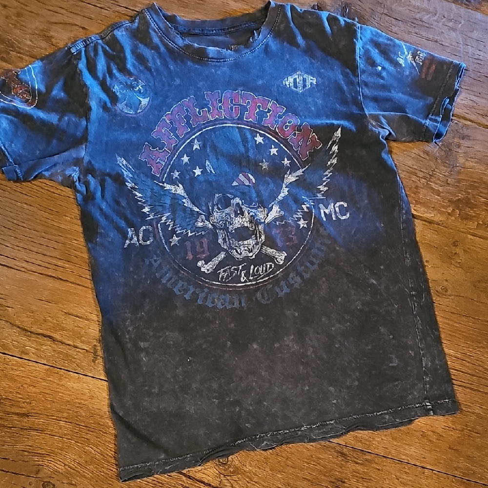 Affliction Mens Graphic Tee